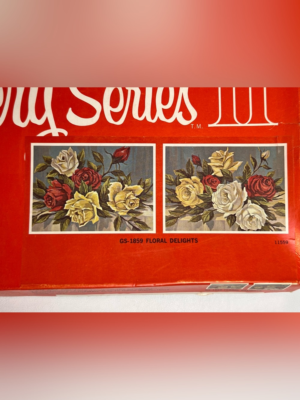 VTG Craft Master Gallery Series II Oil Paint By Number 1859 Floral Delights - Picture 2 of 10